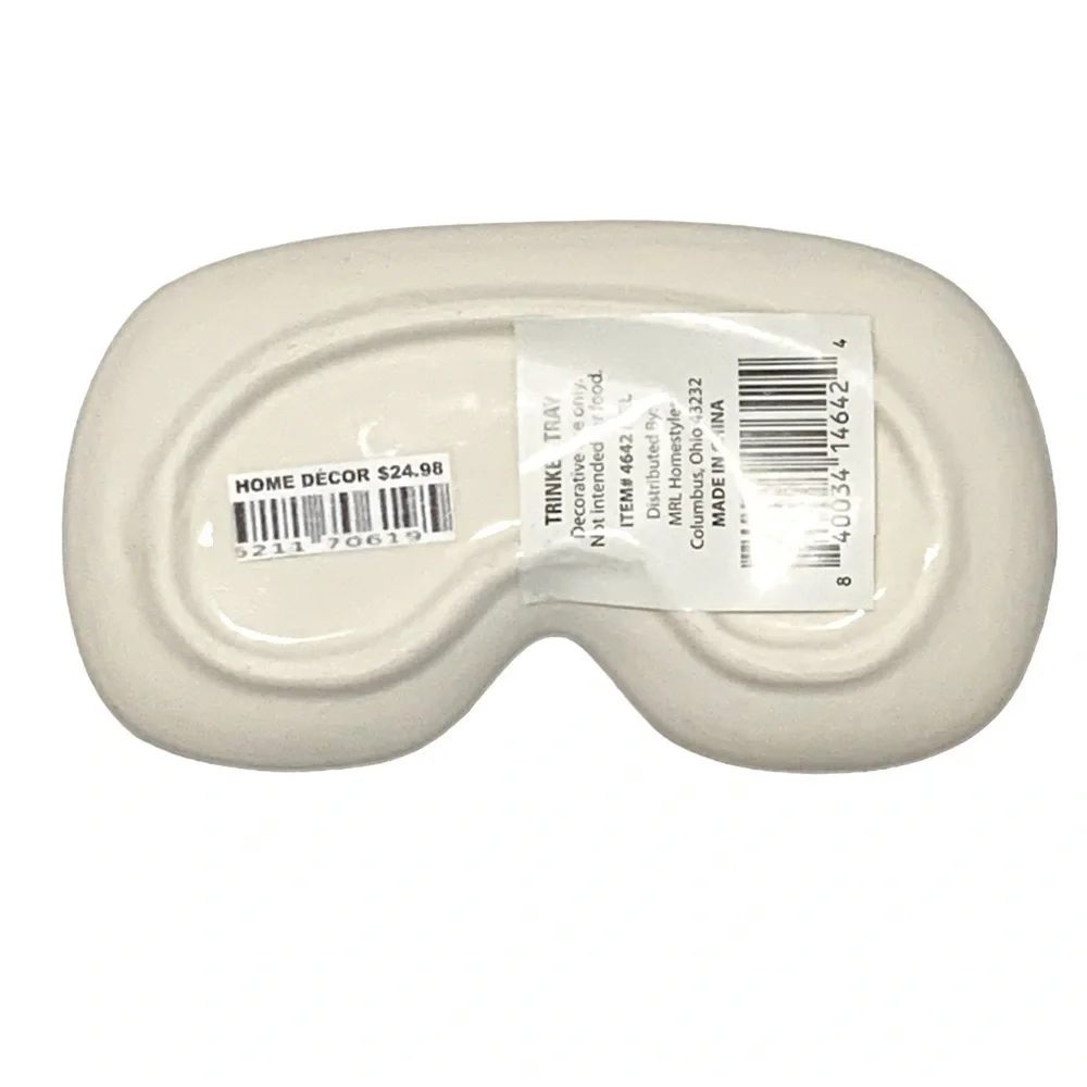 Trinket Tray Multipurpose for Jewelry Eyeglass Makeup Keys This and That Storage